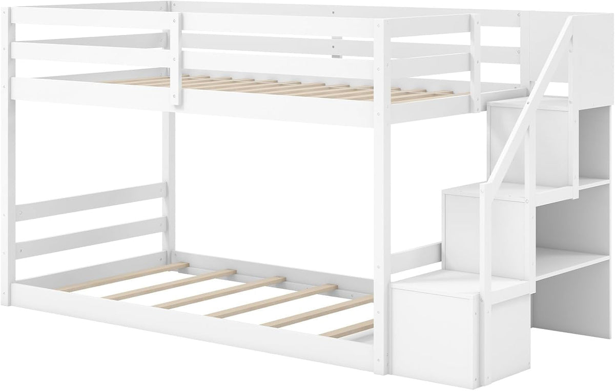 twin-over-twin-bunk-bed-with-stairs-solid-wood-floor-bunk-bed-with-storage-staircase-full-length-guardrails-low-bunk-bed-with-for-kids-teens-adults-dorm-small-space-white