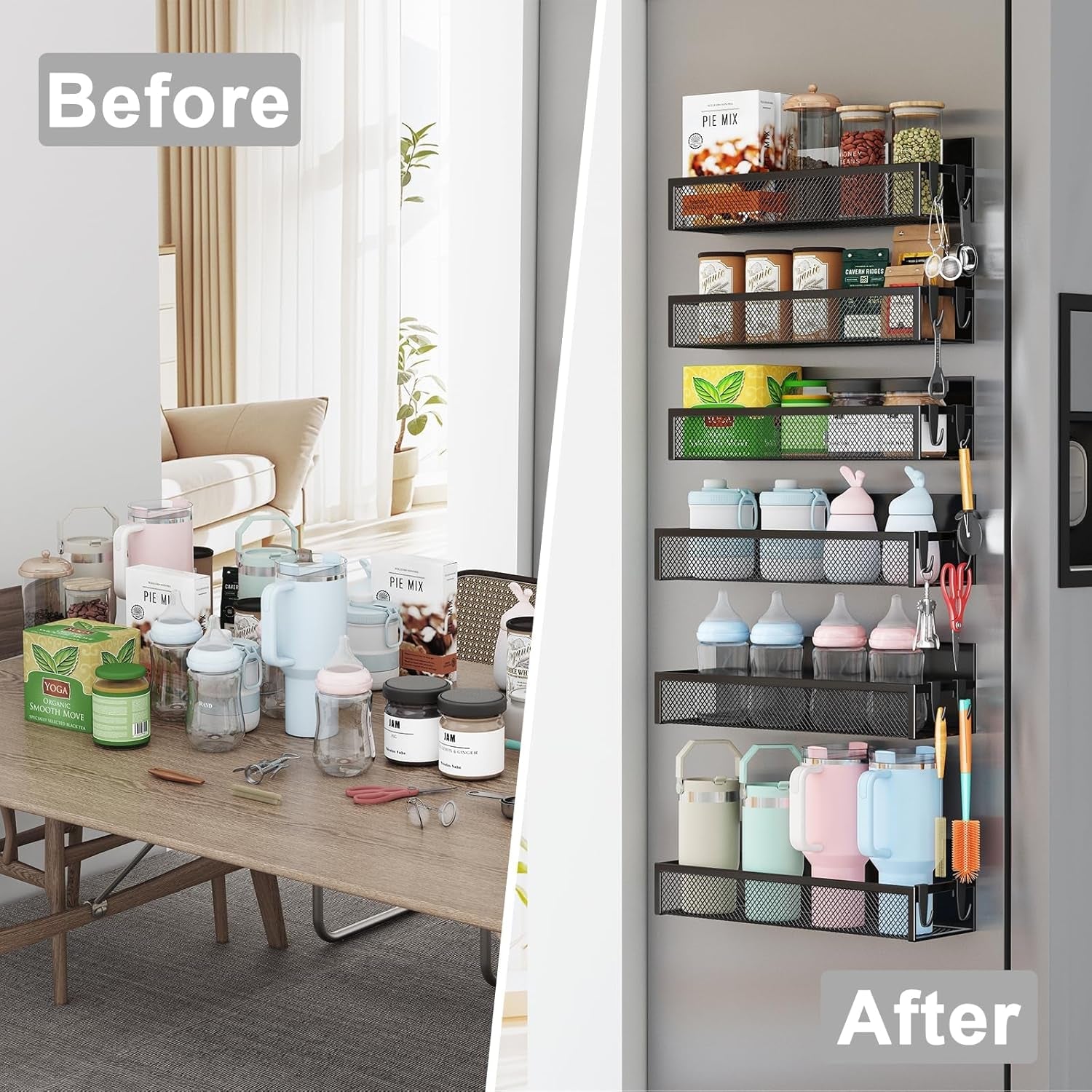 magnetic-spice-rack-for-refrigerator-6-pack-magnetic-shelf-fridge-magnet-organizer-with-moveable-12-hooks-magnetic-fridge-shelf-for-kitchen-organization-and-storage-6-pack