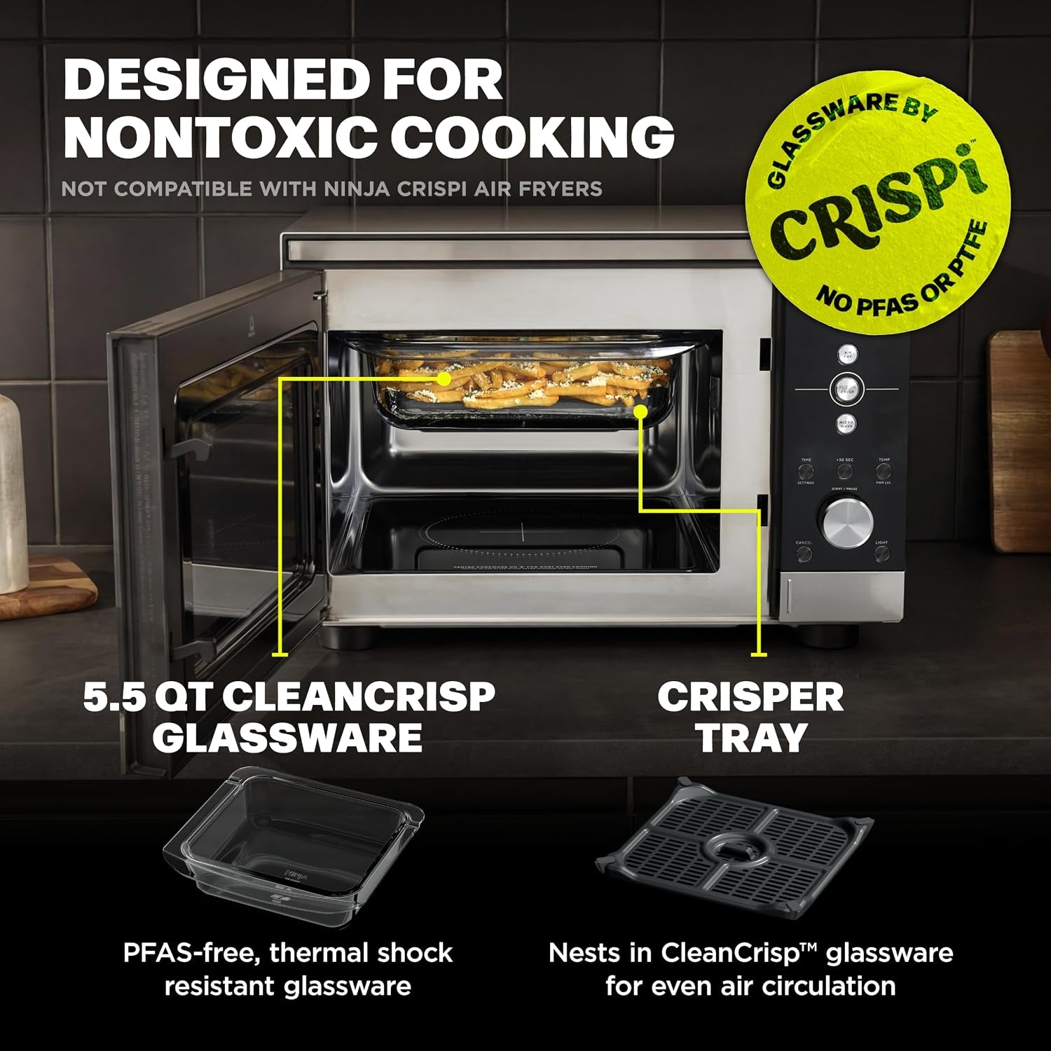ninja®-crispi™-microwave-air-fryer-with-fusioncrisp-silver-mw101-replaces-a-countertop-microwave-and-air-fryer-with-14-functions-fast-1000w-microwave-and-powerful-1700w-ninja®-air-fryer
