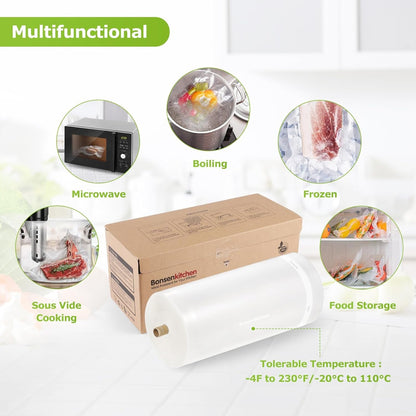 11"X150' Vacuum Sealer Bags with Cutter for Food Storage6