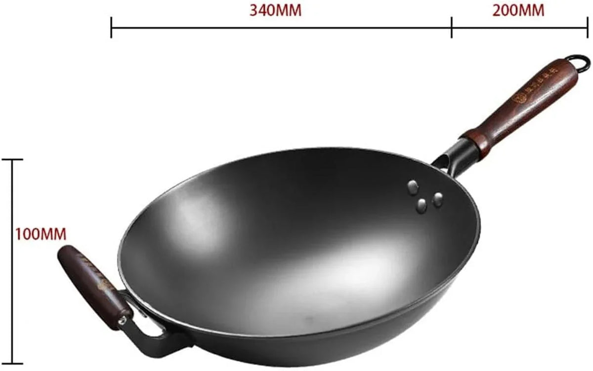 13-inch-black-cast-iron-wok-pan-round-bottom-with-wooden-handle-use-on-gas-stove-campfire-open-fire-stir-fry-physical-non-stick