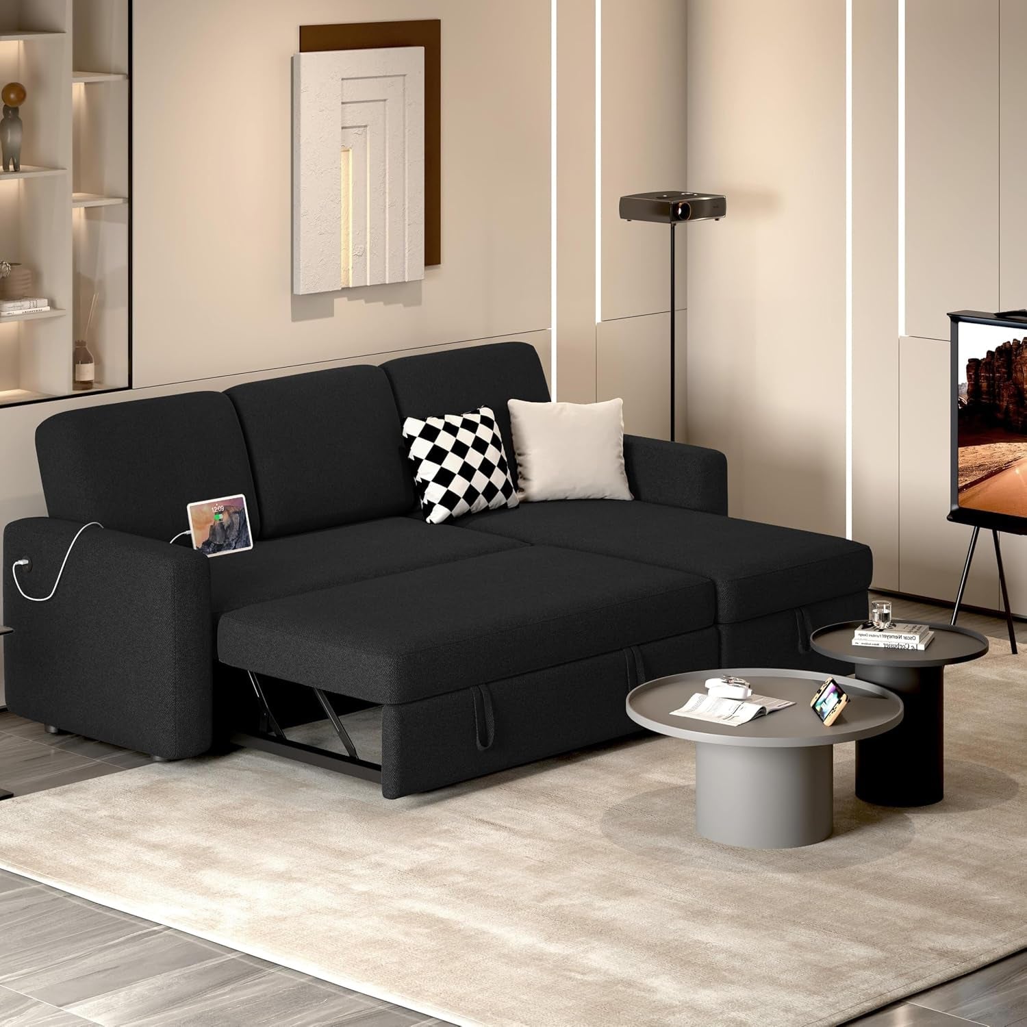 l-shaped-pull-out-sectional-sofa-bed-with-storage-black