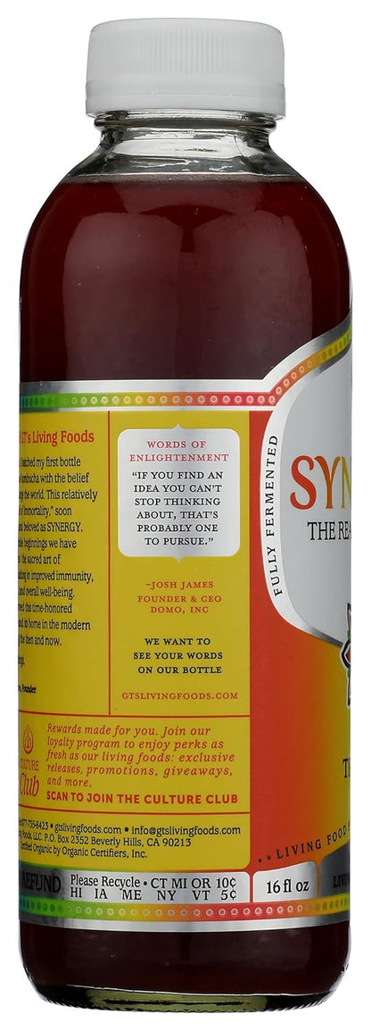GTS Living Foods Trilogy Enlightened Kombucha, 16 FZ6