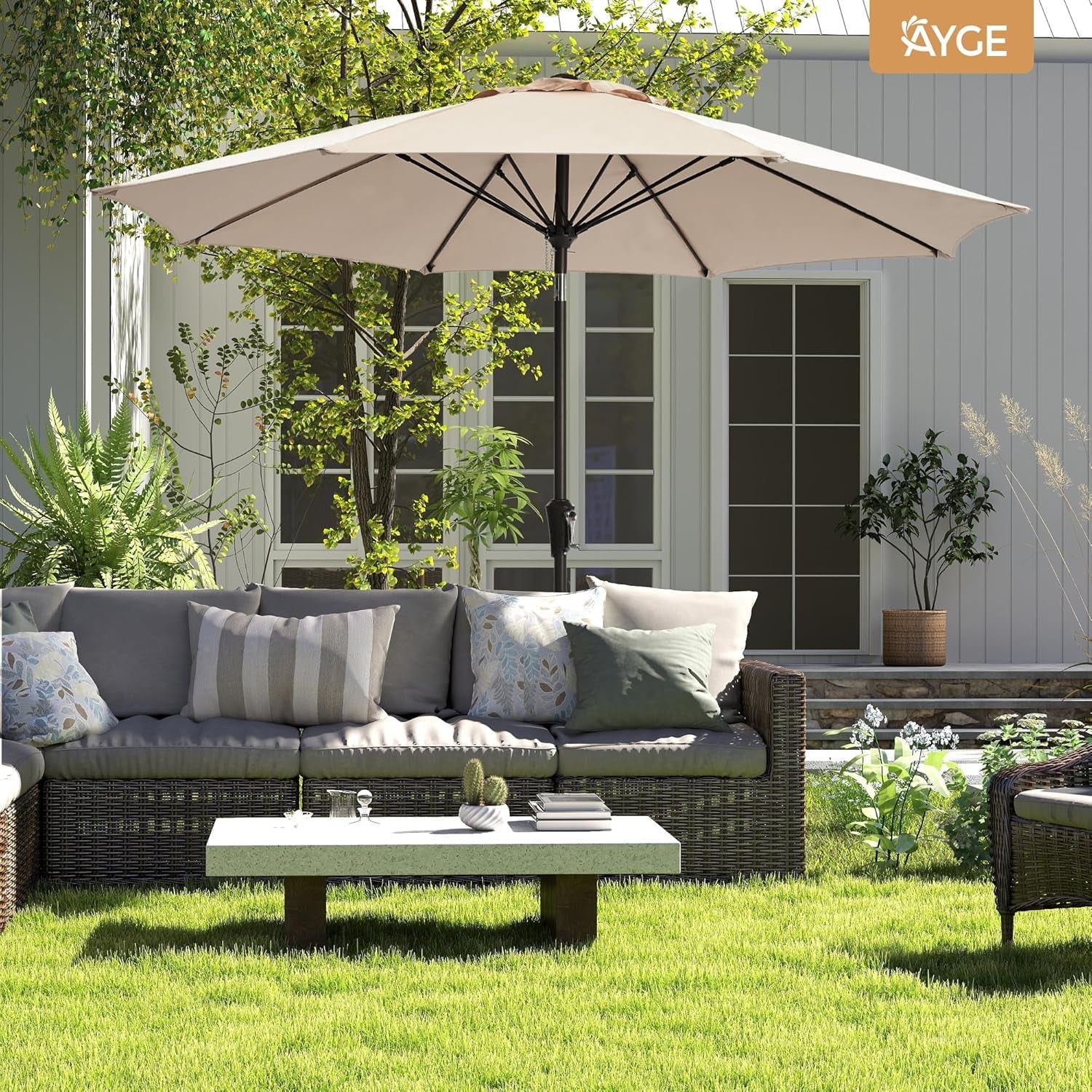 9-ft-patio-umbrella-outdoor-table-umbrella-fiberglass-frame-beige-9-ft-fiberglass-frame-crank-tilt-8-ribs-180g-uv50-canopy-wind-fade-resistant-suitable-for-patio-deck-pool-garden