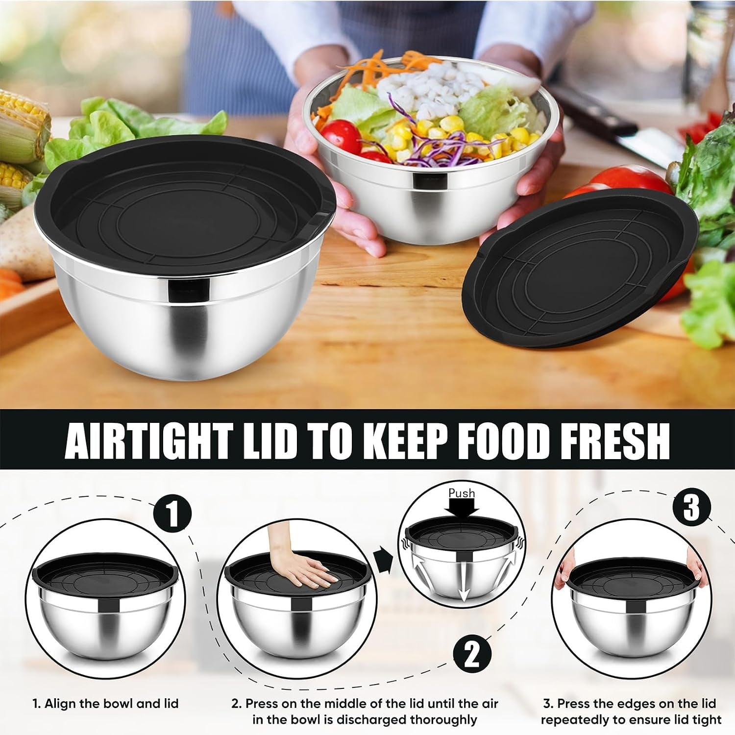 metal-mixing-bowls-with-lids-set-airtight-lids-black
