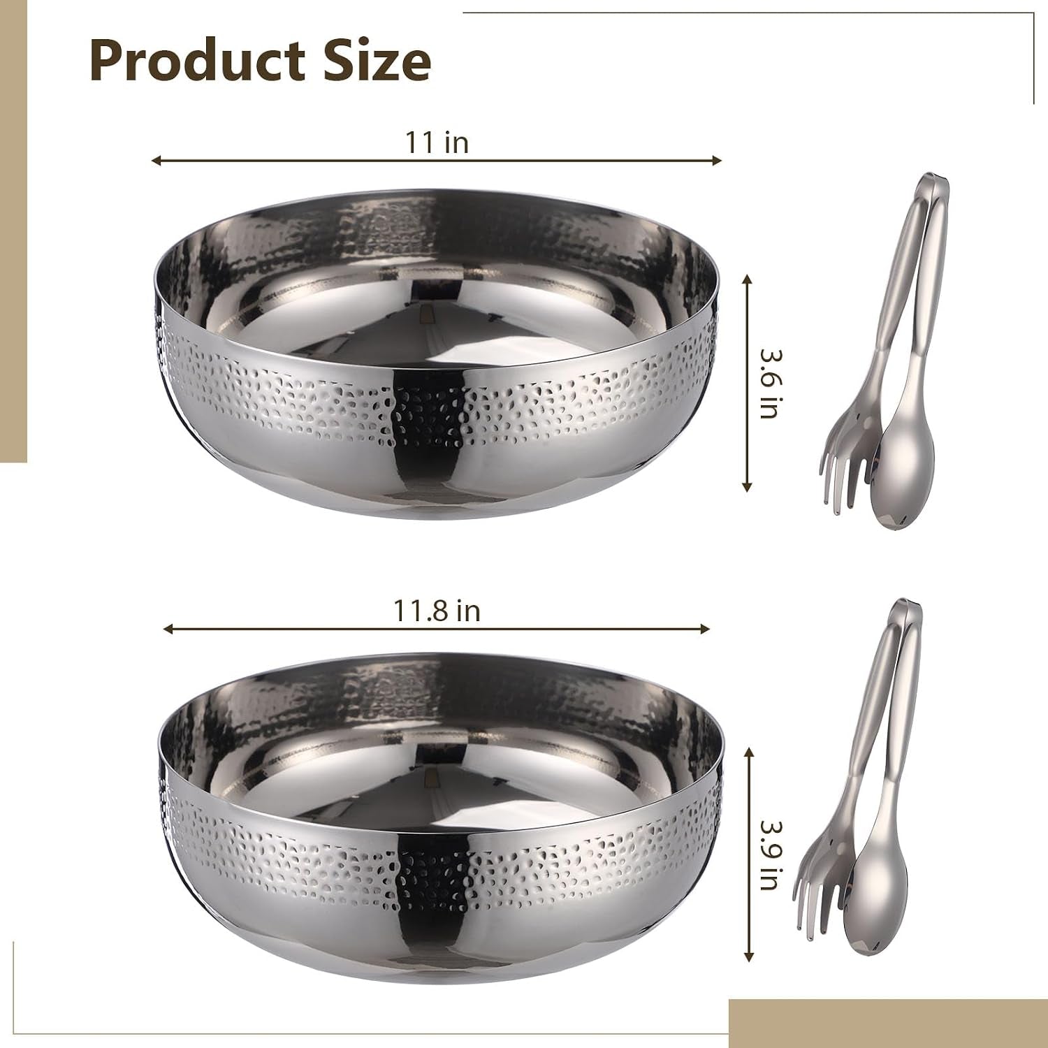 2-set-stainless-steel-hammered-salad-bowls-130oz-160oz