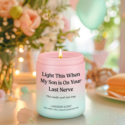 Candle, Daughter in Law Gifts - Funny Wedding, Christmas, Birthday Gifts for Daughter in Law, Sons Girlfriend, Future Adult DIL - DIL Present from Mother in Law - Bride, Bridal Shower Ideas7