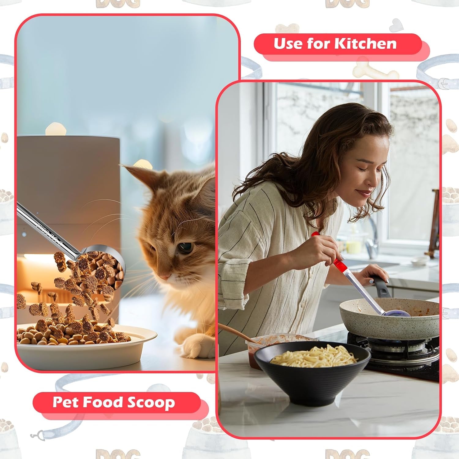 2-pcs-dog-food-scoop-1-4-cup-stainless-steel-dog-food-measuring-cups-long-handled-scoop-for-dogs-cats-birds-and-rabbits-food-1-4-cup