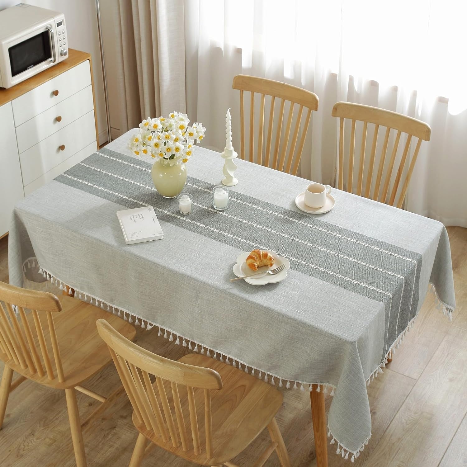 tablecloths-for-rectangle-tables-cotton-linen-table-cloth-waterproof-tablecloth-wrinkle-free-farmhouse-dining-tables-cover-soft-fabric-table-cloths-with-tassels-grey-55-x-70-4-6-seats