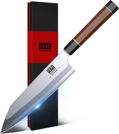 8 Inch Japanese Chef Knife, 9 Layers 10Cr15Mov High Carbon Steel1