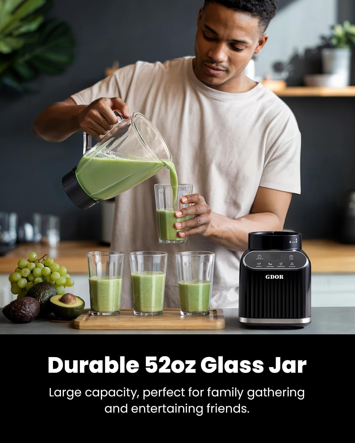 smoothie-blender-for-kitchen-1200w-glass-blender-with-5-smart-programs-professional-blender-with-52oz-jar-24oz-to-go-cup-6-leaf-blade-for-ice-cubes-frozen-fruits-and-shakes-self-clean-black