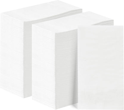 400 Pack Disposable 3-Ply Paper Napkins Soft and Absorbent,1