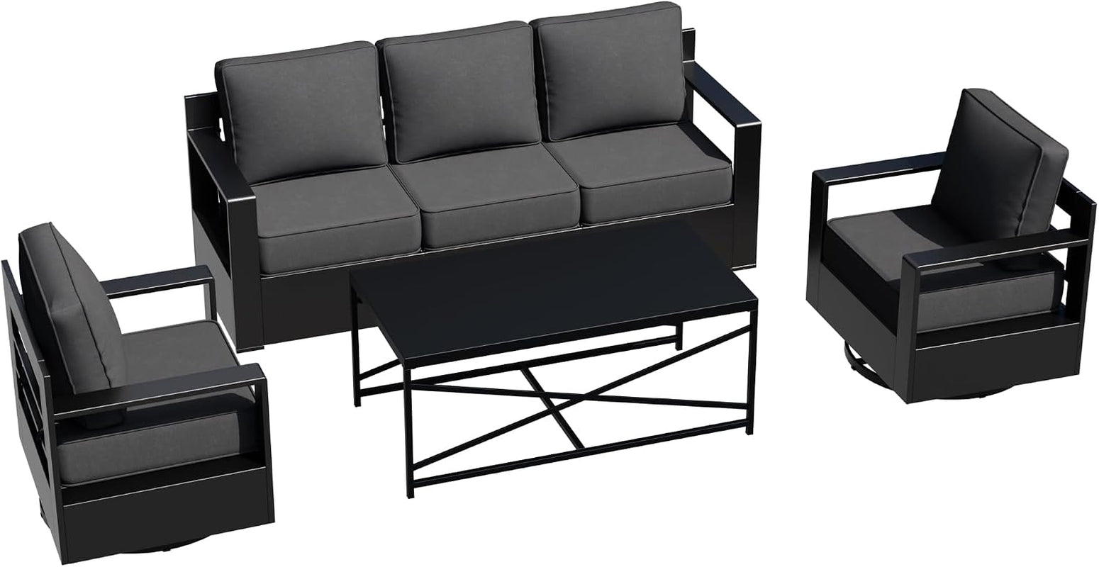 outdoor-aluminum-furniture-set-4-piece-patio-conversation-set-2-swivel-chairs-1-sofa-and-1-table-all-weather-metal-frame-6-thick-removable-cushions-deep-setting-for-garden-poolside-and-porch