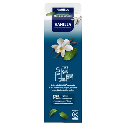 Soy Creamer, Vanilla, Smooth, Lusciously Creamy Dairy Free and Gluten Free Creamer from the No. 1 Brand of Plant Based Creamers, 32 FL OZ Carton11
