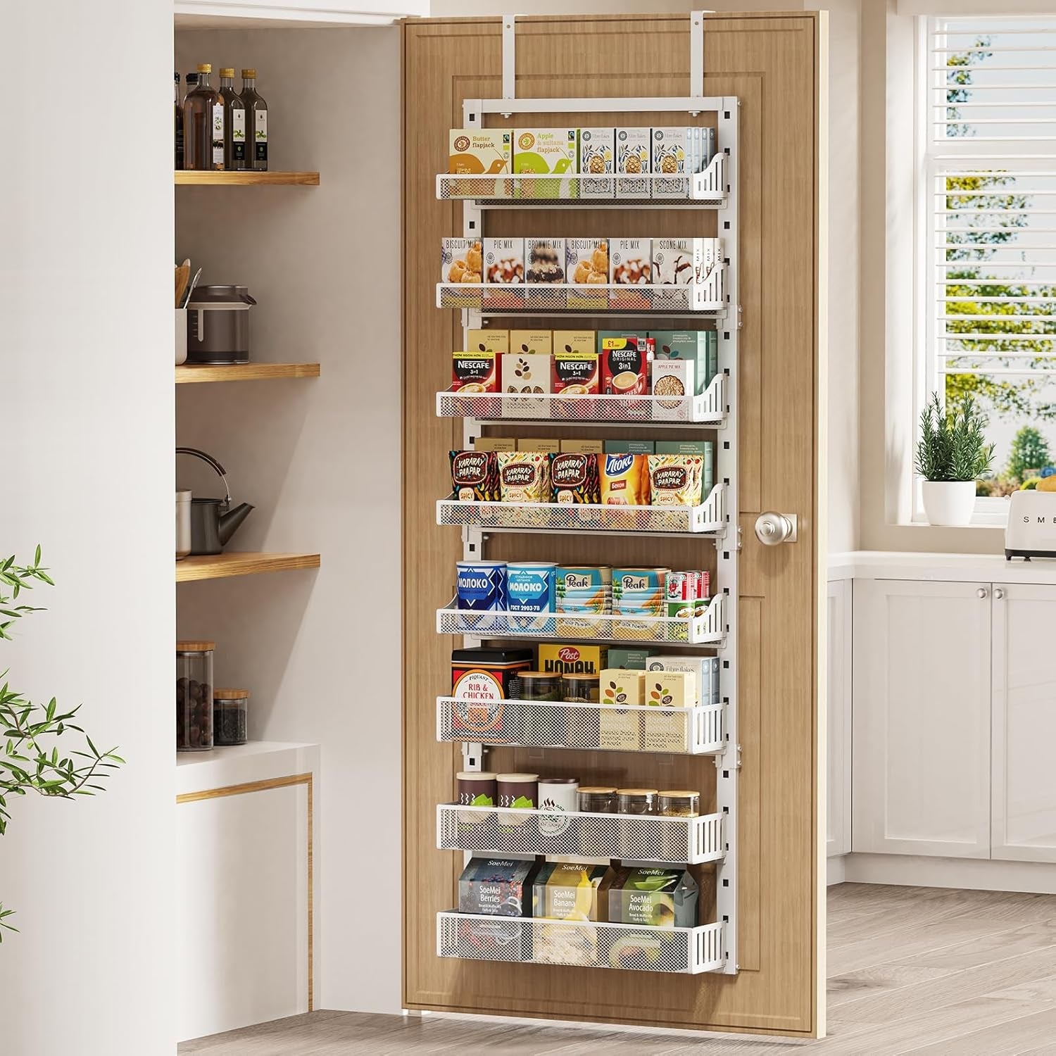 over-the-door-pantry-organizer-8-tier-large-metal-door-spice-rack-with-adjustable-basket-2-in-1-wall-mount-or-hanging-heavy-duty-pantry-door-storage-shelf-for-kitchen-and-bathroom-white