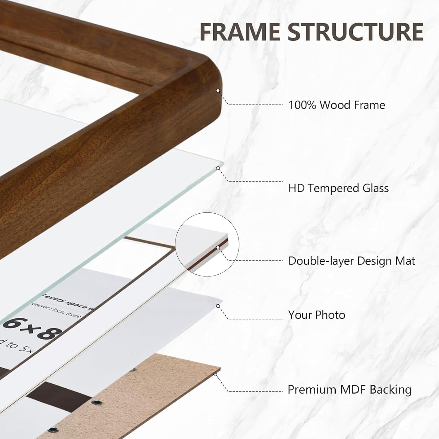 a4-wood-picture-frame-solid-natural-walnut-rounded-corner-photo-frame-with-tempered-glass-a4-wooden-frame-matted-to-6x8-wall-or-tabletop-display-version-shipped-randomly