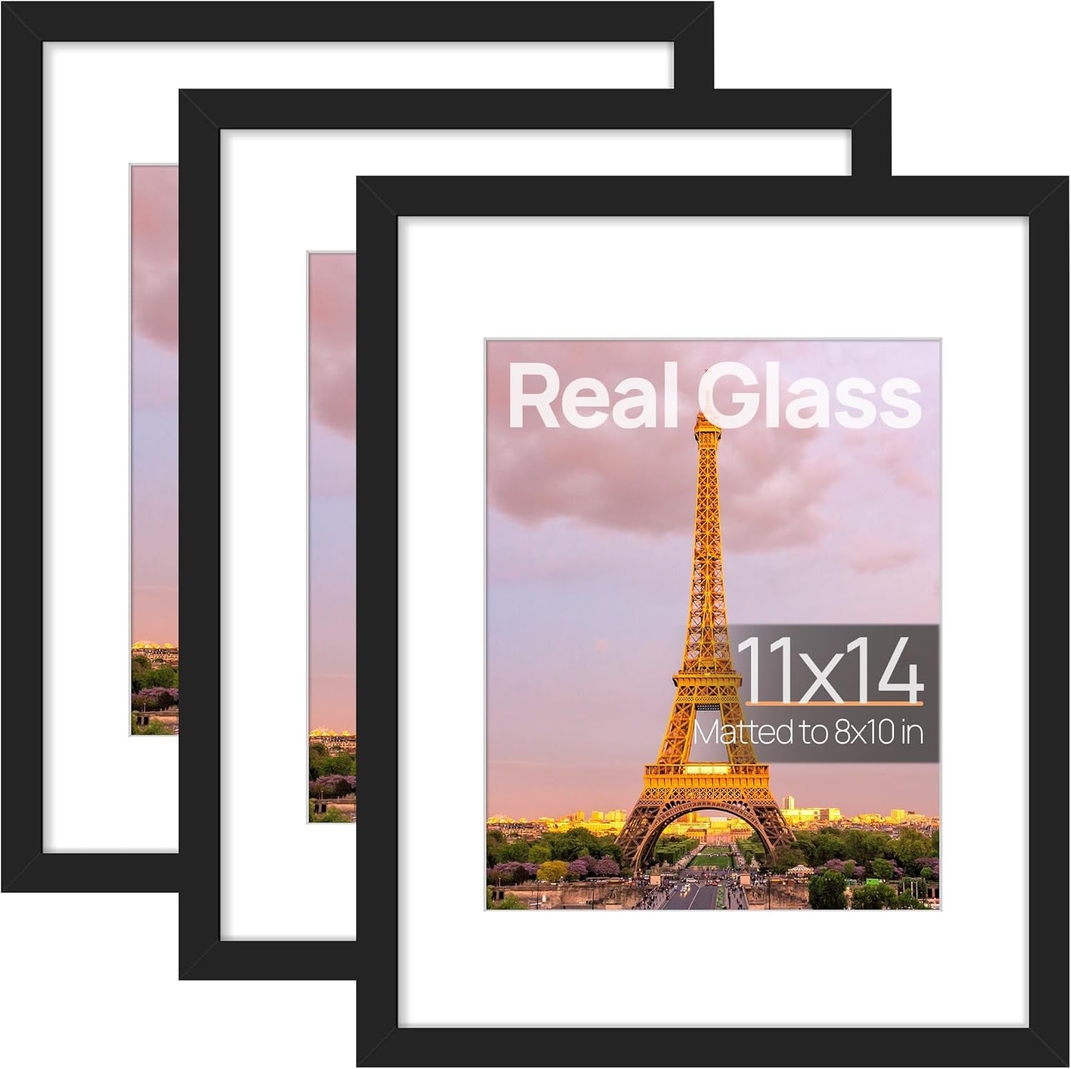 11x14-picture-frame-gallery-glass-photo-frames-set-of-3-black