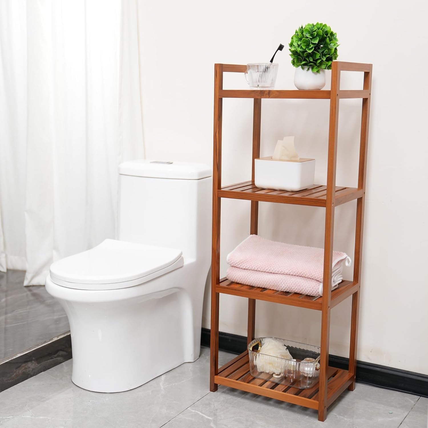 teak-wood-bathroom-shelf-organizer-stand-standing-shower-caddy