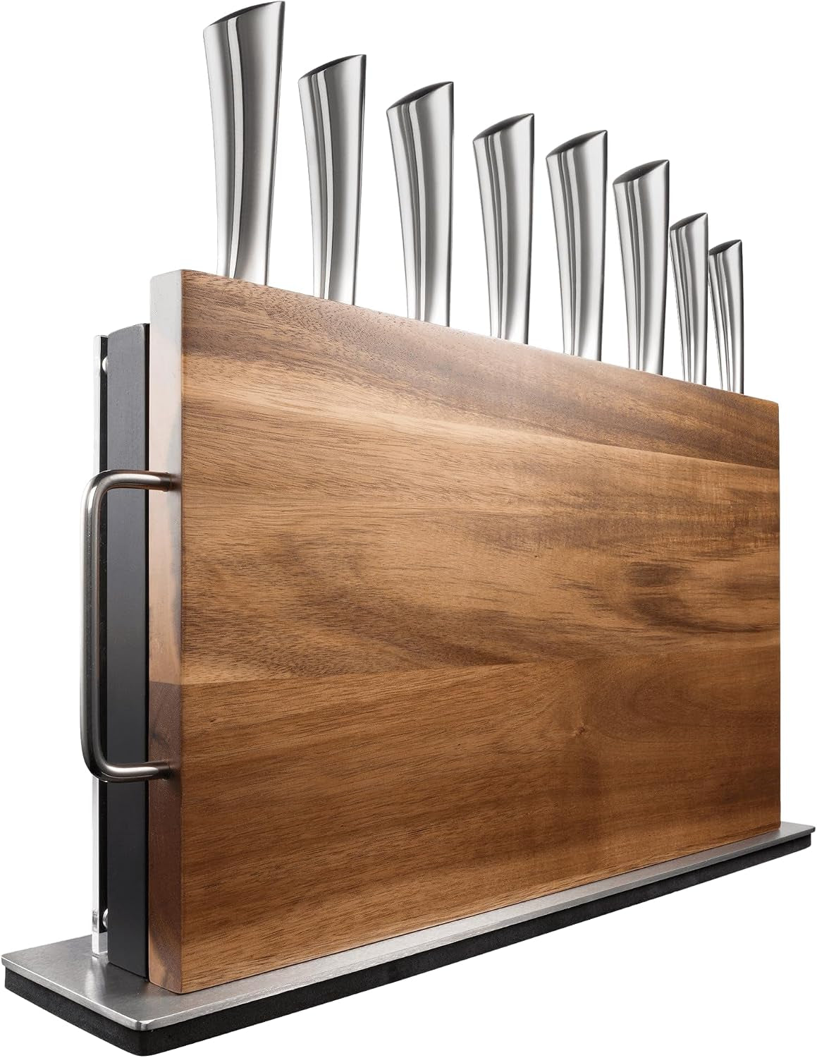 damashiro-knife-block-bodo-10-piece-set-premium-japanese-steel-knife-set-with-transparent-display-built-in-magnetic-acacia-wood-chopping-board