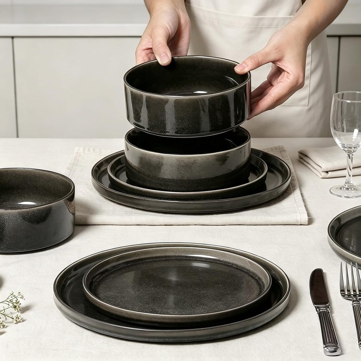 dinnerware-sets-for-4-12-pcs-reactive-glaze-plates-and-bowls-sets-black