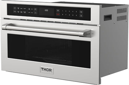 Thor Kitchen 30 Inch Built-In Air Fry Microwave Oven with Drop-Down Door3