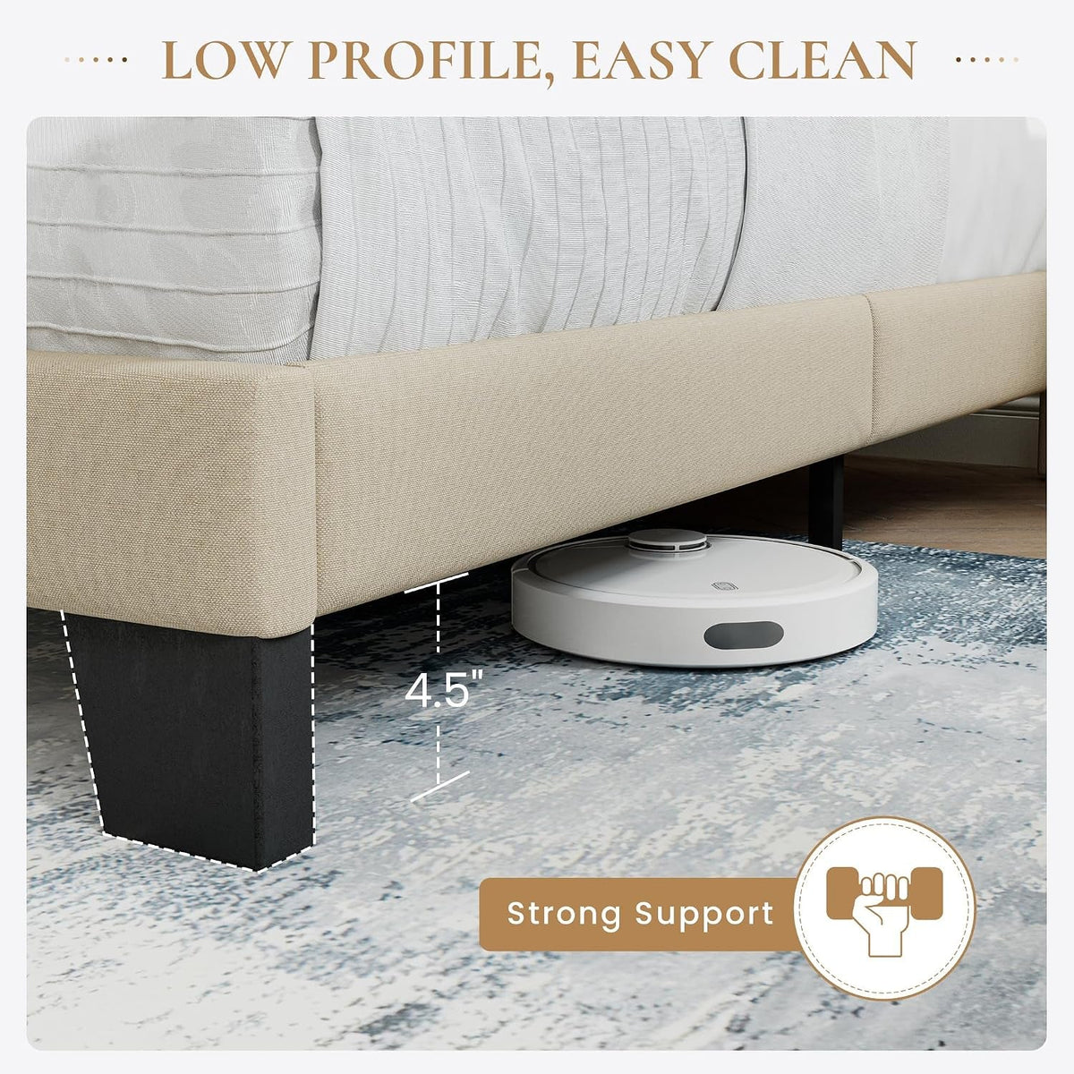 full-platform-bed-frame-with-upholstered-fabric-headboard-beige
