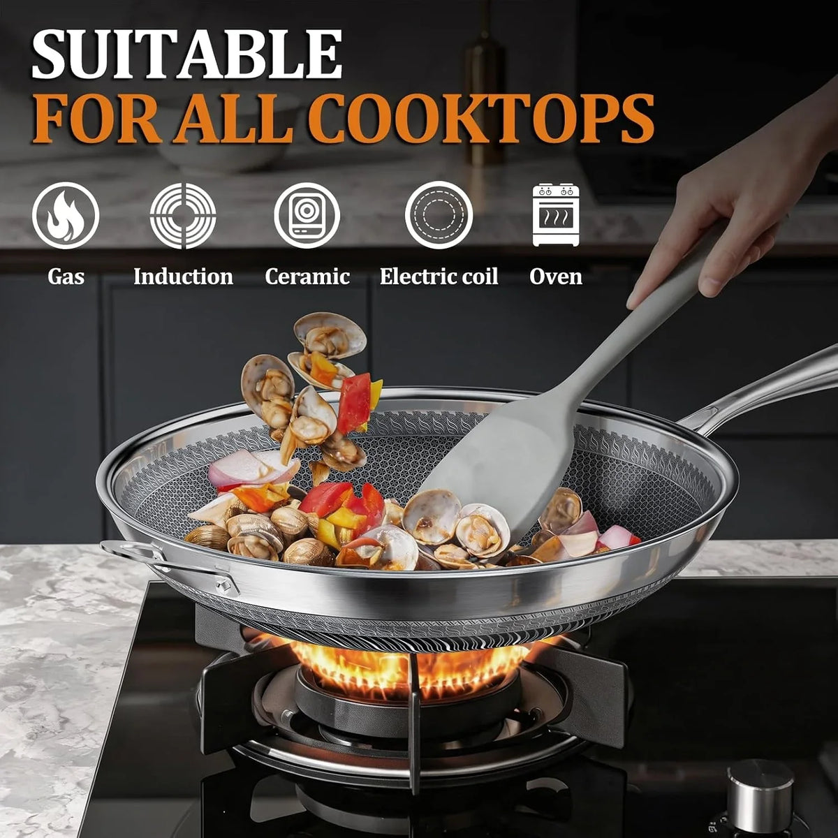 wok-pan-13-inch-hybrid-woks-stir-fry-pans-nonstick-non-toxic-5-ply-stainless-steel-wok-pan-with-lid-laser-etched-surface-works-on-all-stoves-dishwasher-induction-safe-pfoa-free