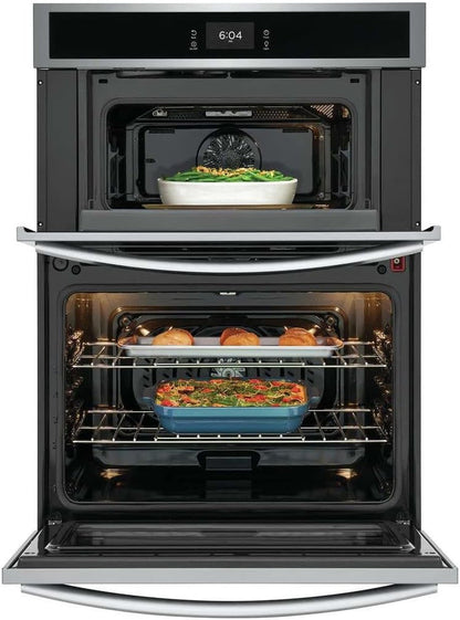 Gallery 30 in Electric Built-In Wall Oven & Microwave Combination W/Total Convection, Smudgeproof Black Stainless Steel5