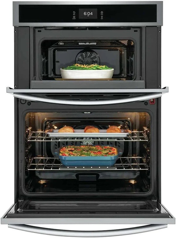 Gallery 30 in Electric Built-In Wall Oven & Microwave Combination W/Total Convection, Smudgeproof Black Stainless Steel5