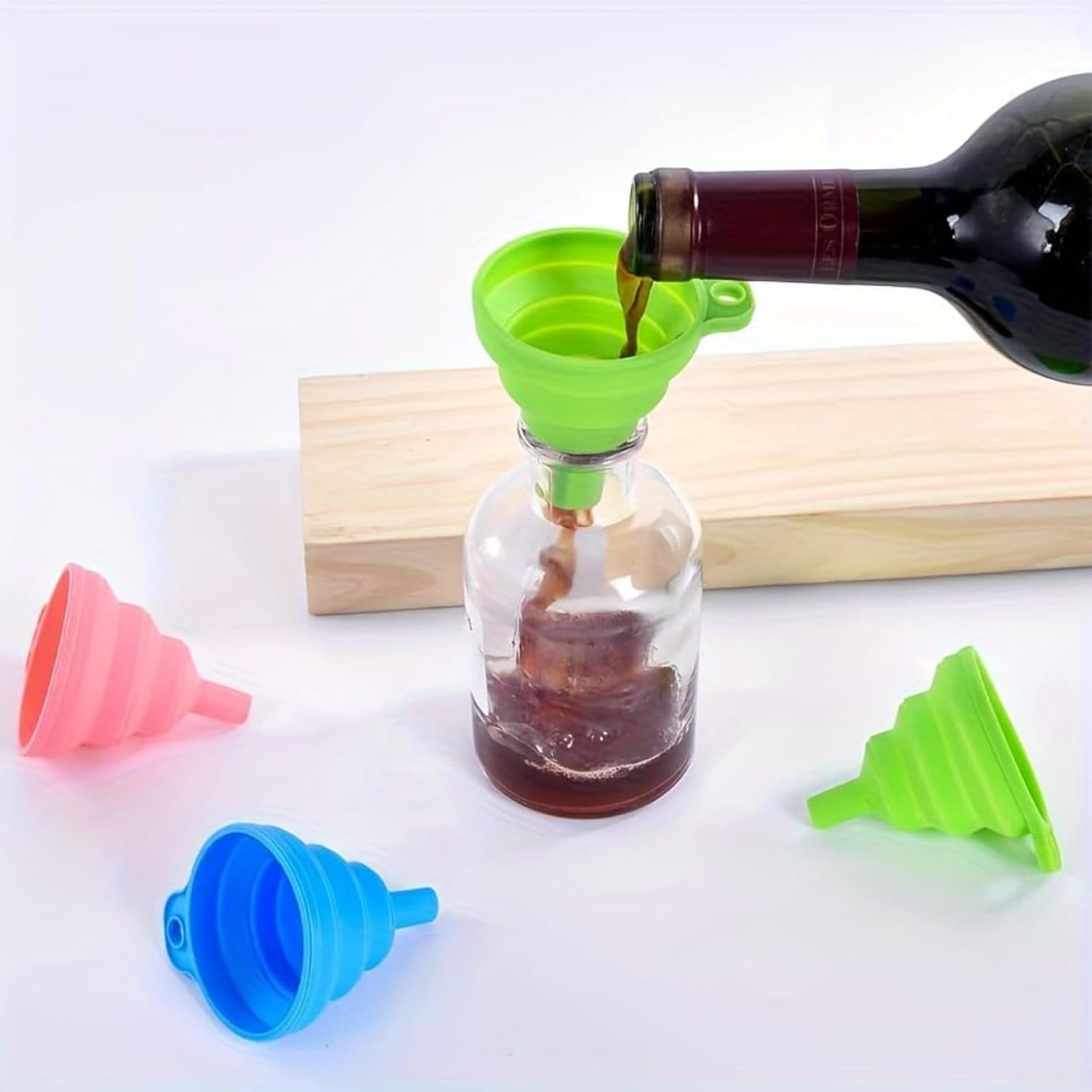 kitchen-funnel-set-4-pack-small-and-large-kitchen-gadgets-accessories-foldable-silicone-collapsible-funnels-for-filling-water-bottle-liquid-transfer-food-grade