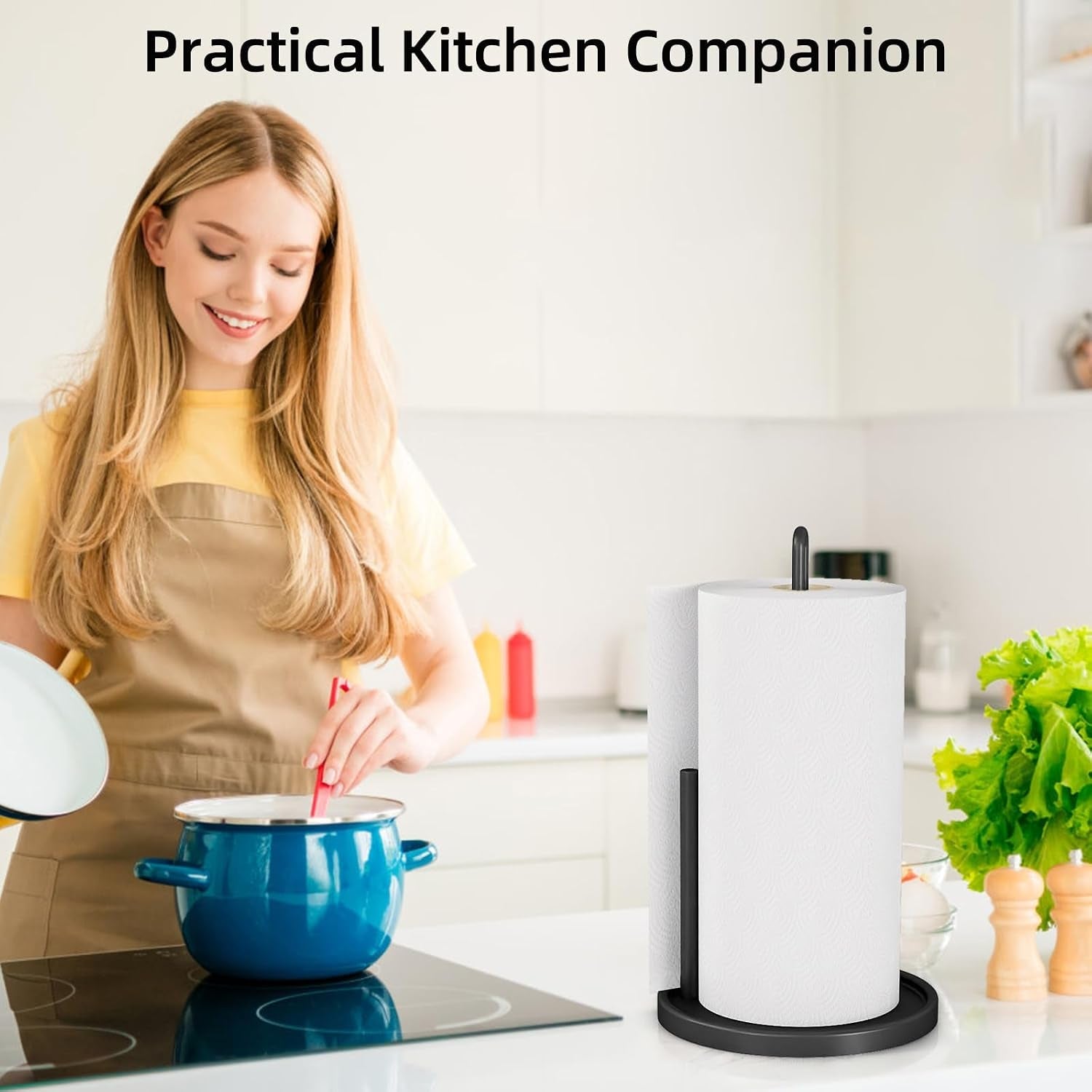paper-towel-holder-countertop-for-kitchen-freestanding-matte-black