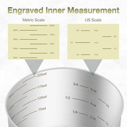 1PCS 1Cup (240Ml, 8Oz) Measuring Cup, Etched Inner Scale Measure Scoop3