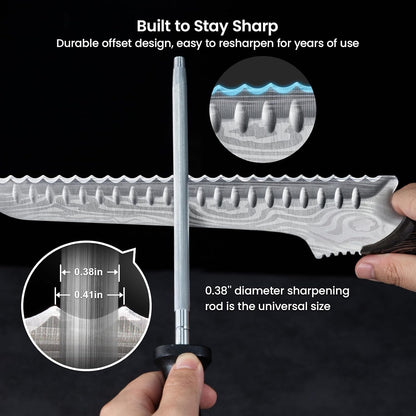 2026 New Upgraded Offset Bread Knife for Homemade Bread, 10.5 Inch4