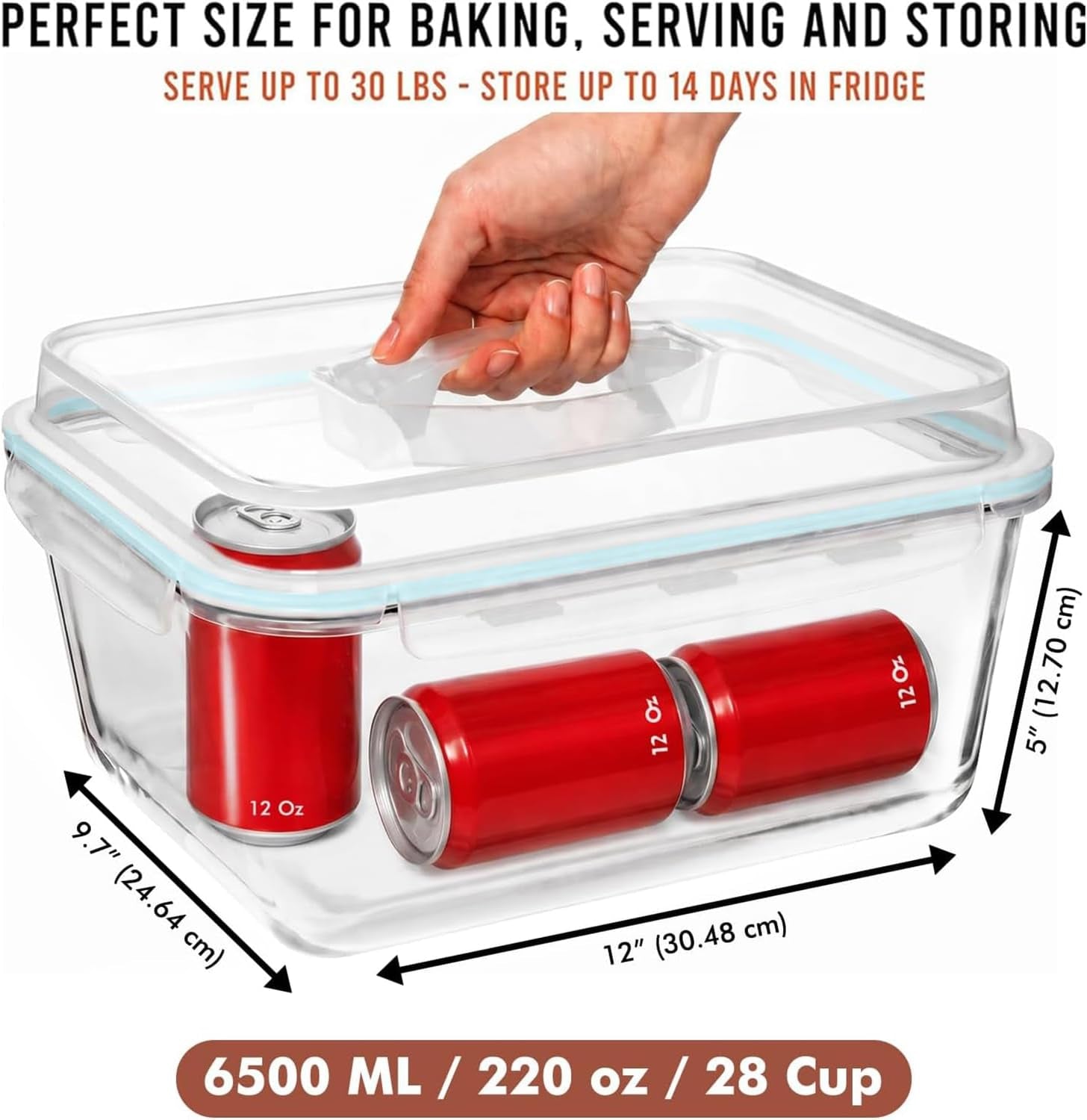 6500-ml-220-oz-28-cup-large-glass-food-storage-container-with-airtight-locking-lid-ideal-storing-food-vegetables-fruits-baking-casserole-lasagna-roasting-turkey-chicken-bpa-free-oven-safe
