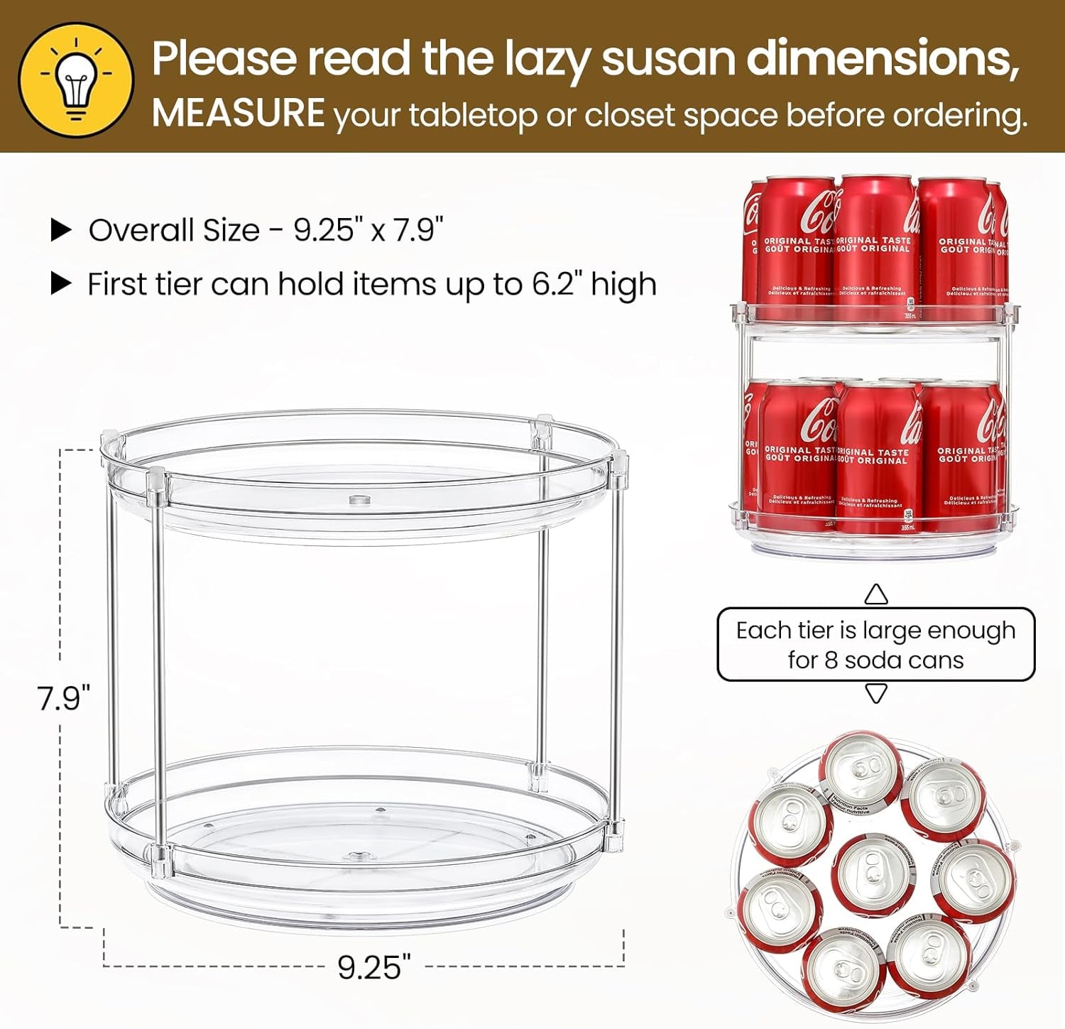2-tier-non-skid-acrylic-lazy-susan-turntable-organizer-rotating-spice-rack-spinning-organization-tray-for-kitchen-pantry-countertop-closet-bathroom-vanity-medicine-cabinet-organizing-9-25