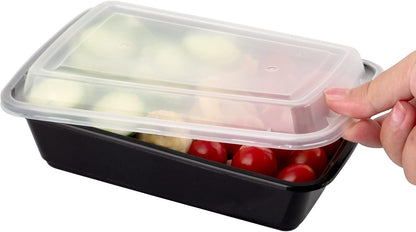 Meal Prep Containers [38OZ] Plastic Food Storage Containers with Lids,10-Pack Reusable to Go Containers, Disposable Food Prep Container, Bpa-Free, Stackable, Microwave/Dishwasher/Freezer Safe6