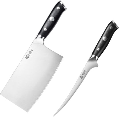 Fillet Knife + Cleaver Knife1