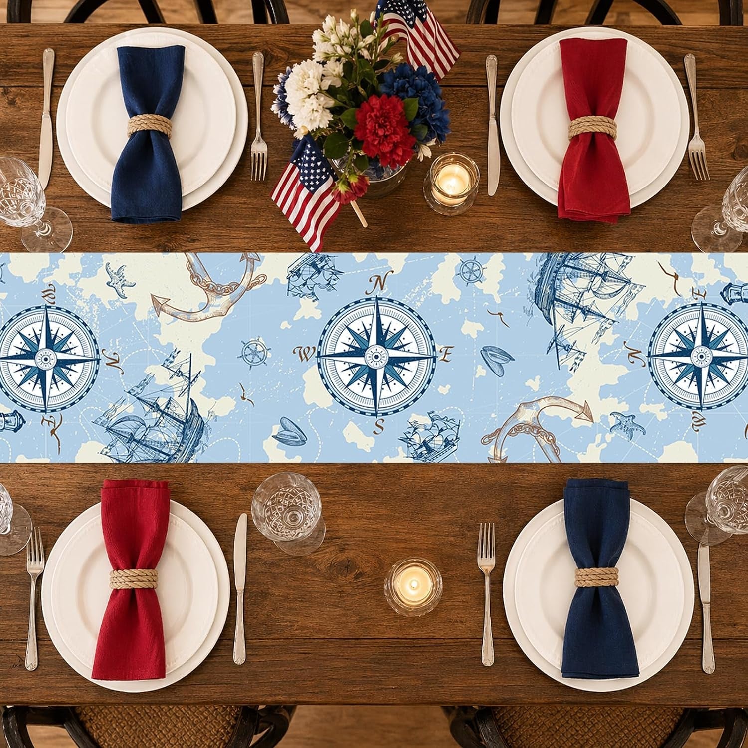 coastal-nautical-table-runner-teal-blue-13-x-71-nautical-linen-farmhouse-coffee-table-runner-kitchen-dinner-ocean-nautical-decor