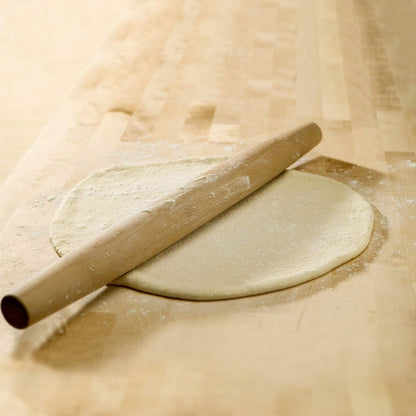French Rolling Pin (17 Inches) –Woodenroll Pin for Fondant, Pie Crust, Cookie, Pastry, Dough –Tapered Design & Smooth Construction - Essential Kitchen Utensil3