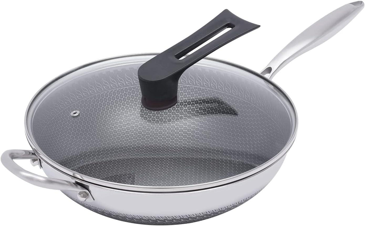 12-inch-stainless-steel-wok-pan-with-lid-honeycomb-coating-woks-stir-fry-pans-nonstick-wok-induction-wok-set-chinese-wok-no-chemical-coated-wok-for-induction-electric-gas-halogen