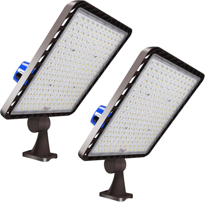 480W LED Parking Lot Light, Dusk Dawn Commercial Area Retrofit 2Pack