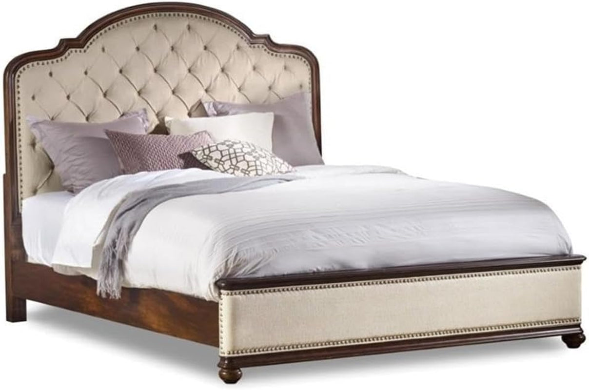 leesburg-upholstered-queen-bed-with-wood-rails-in-mahogany