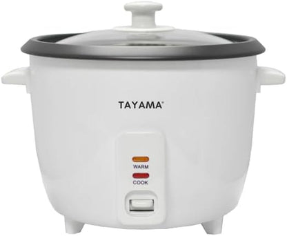 Rice Cooker with Steam Tray 3 Cup, White (RC-03R)8