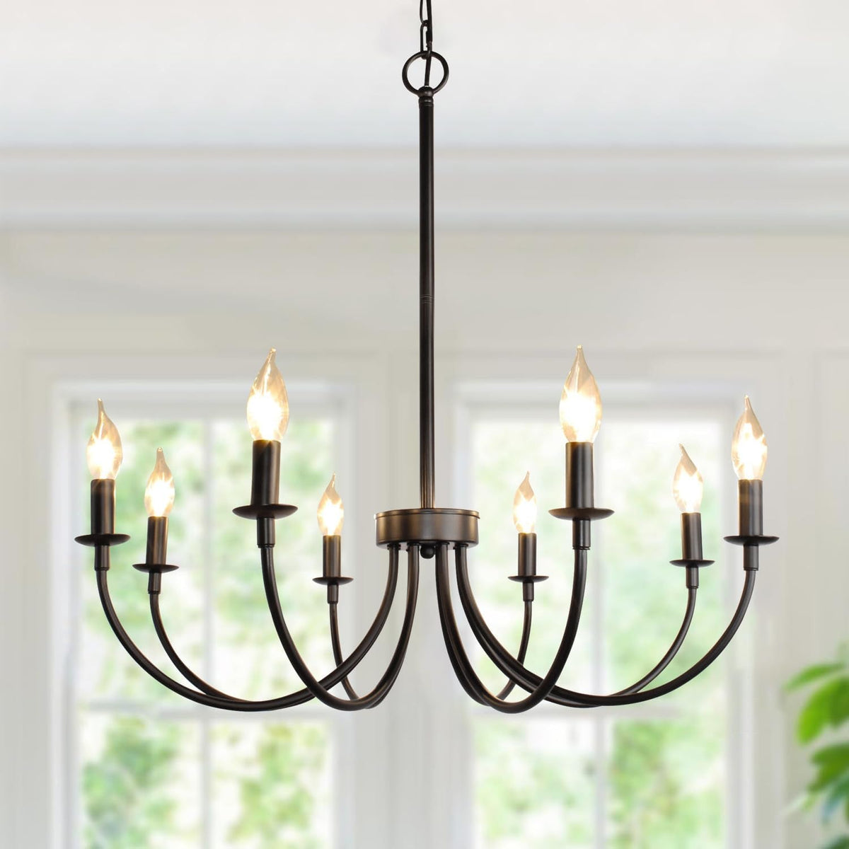 8-light-black-farmhouse-chandelier-dining-room-light-fixtures