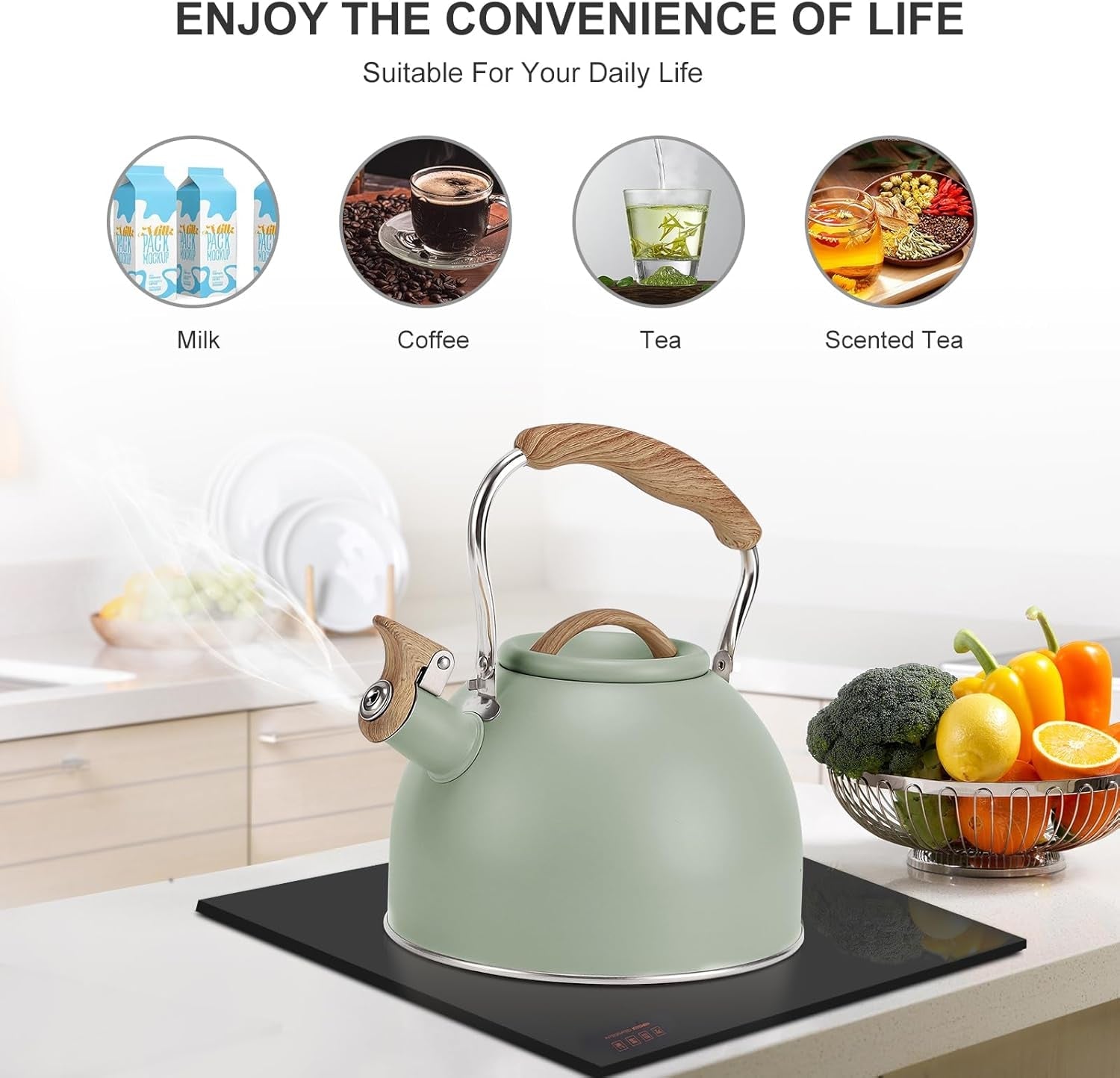 tea-kettle-100-oz-3-liter-whistling-tea-kettle-tea-pots-for-stove-top-food-grade-stainless-steel-with-wood-pattern-folding-handle-loud-whistle-kettle-for-tea-coffee-milk-green