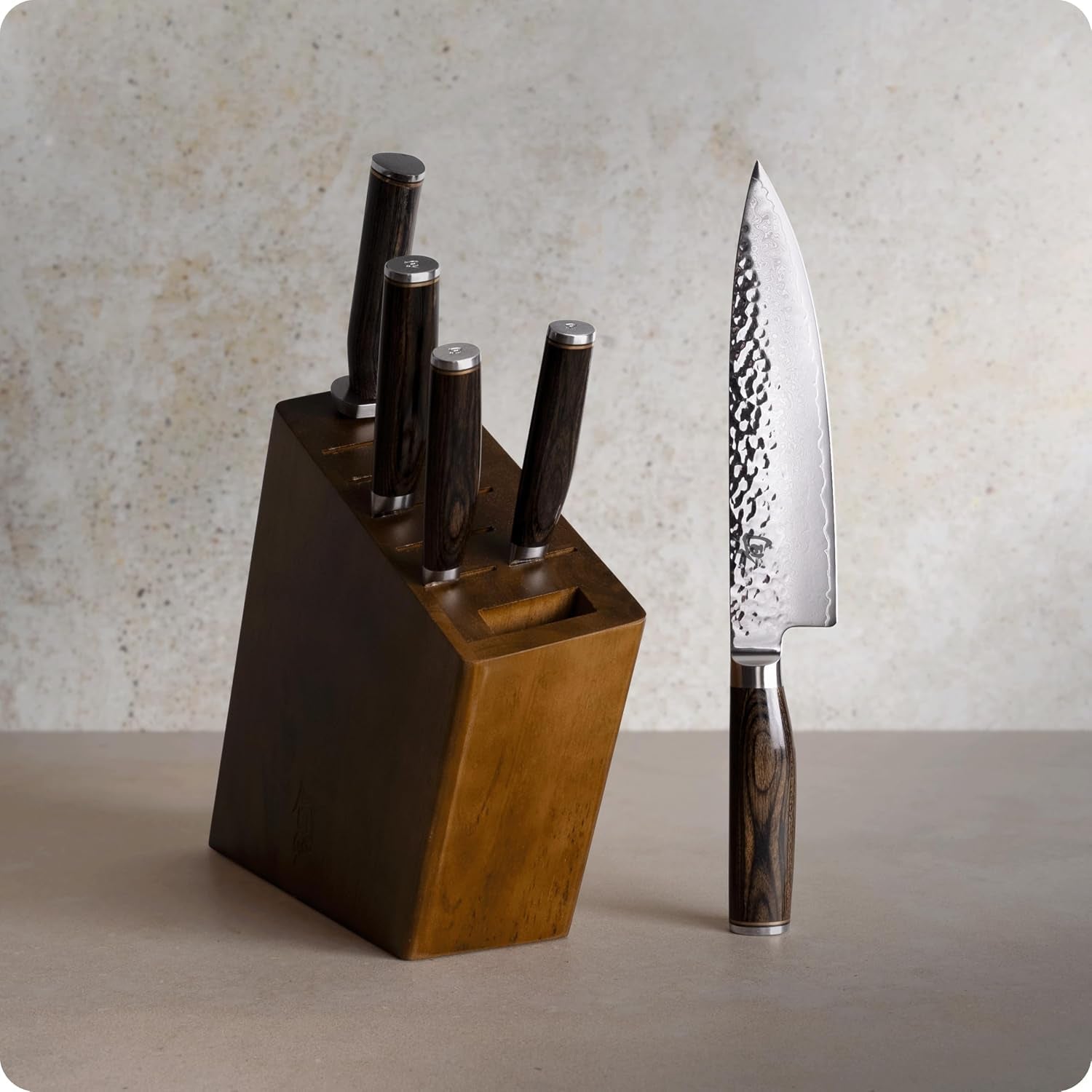 shun-premier-6-piece-block-set-includes-8-chef-4-paring-5-5-nakiri-6-5-utility-knives-honing-steel-8-slot-angled-knife-block-pakkawood-handle