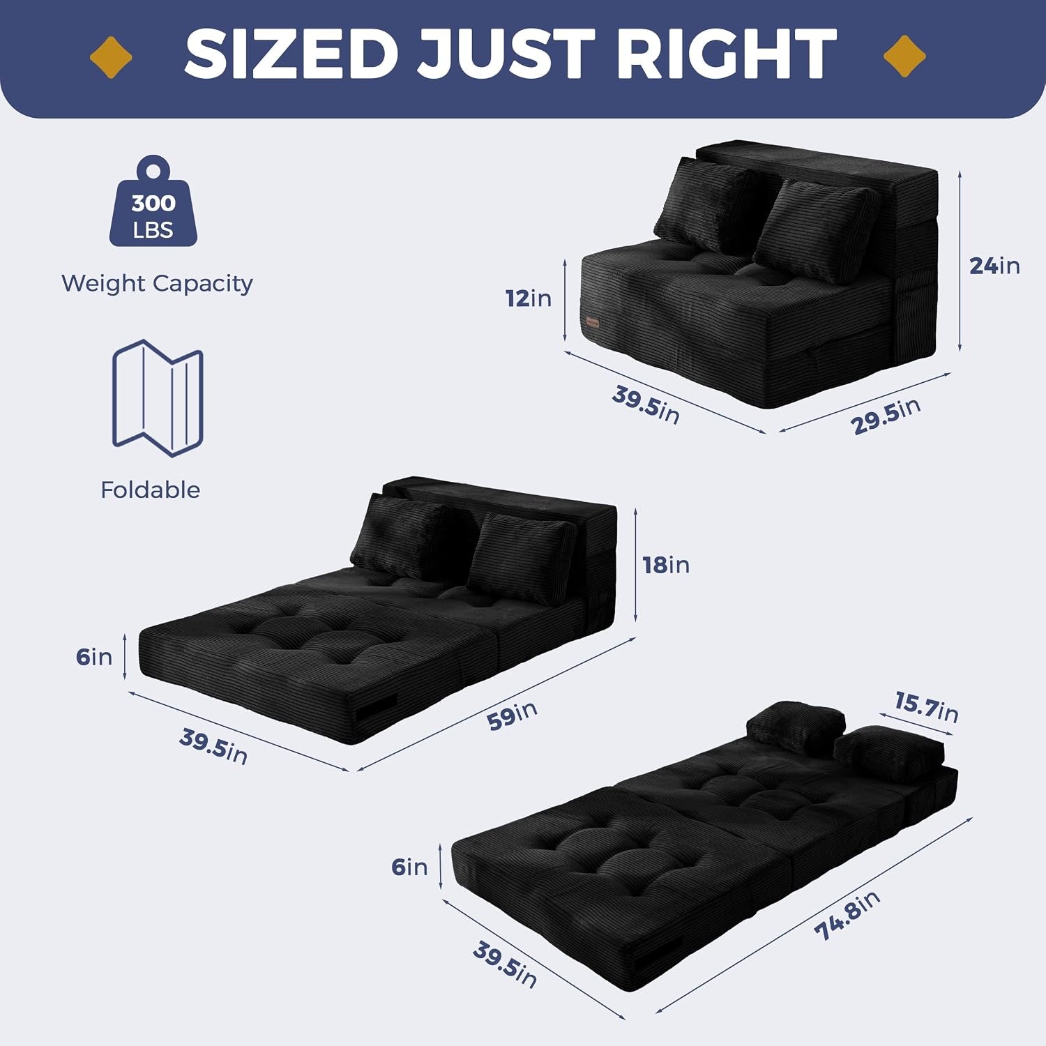 convertible-sofa-bed-fold-out-sofa-couch-with-pillow-for-adults