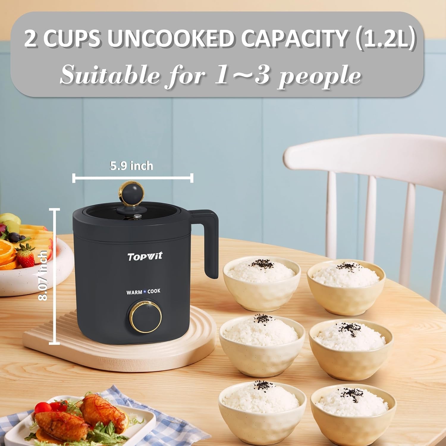 rice-cooker-small-2-cup-uncooked-mini-rice-cooker-removable-pot-1-2l-nonstick-pot-bpa-free-one-touch-operation-auto-keep-warm-ideal-for-dorm-office-travel-compact-portable-grey