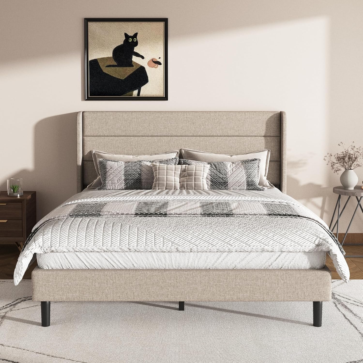 queen-size-bed-frame-linen-upholstered-with-wing-headboard-beige