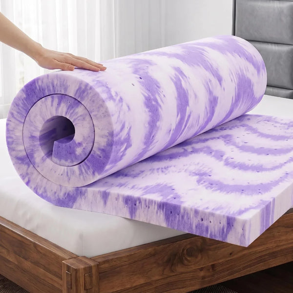 Mattress Topper Twin XL - 3 Inch Gel Infused Memory Foam XL Twin Mattress Toppers,Soft Foam Pad Toppers for Pressure Relief,Certipur Certified,Dorm Room Essentials,Twin XL Size1